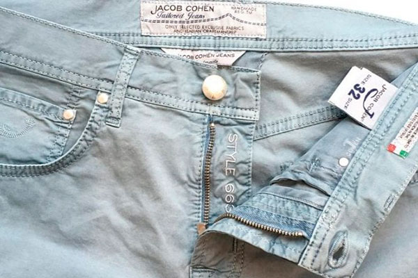 Окрашенные по технологии garment dyeing брюки